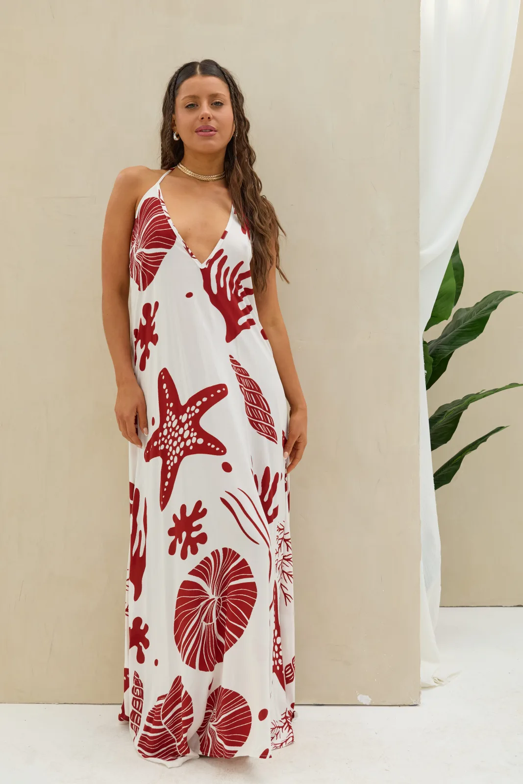 Vestido Shibi Rojo