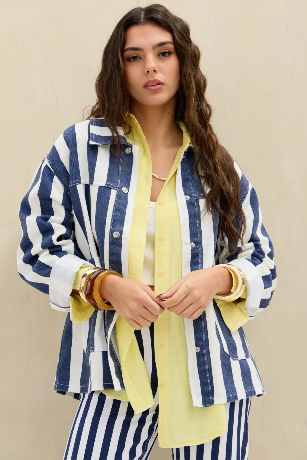 Campera Denim Raya Azul