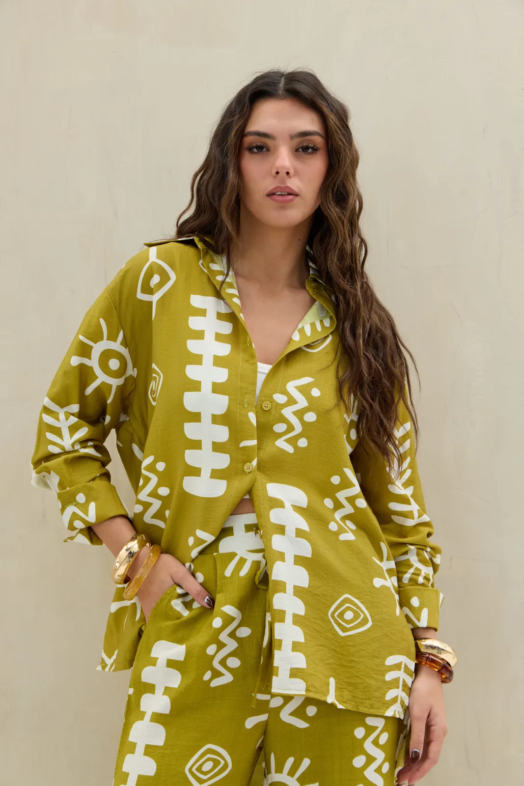Camisa Estampada Lima
