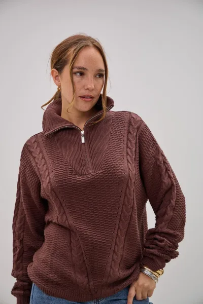 Sweater Impacto Choco L26-3368