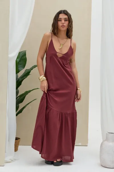 Vestido Lino Terra