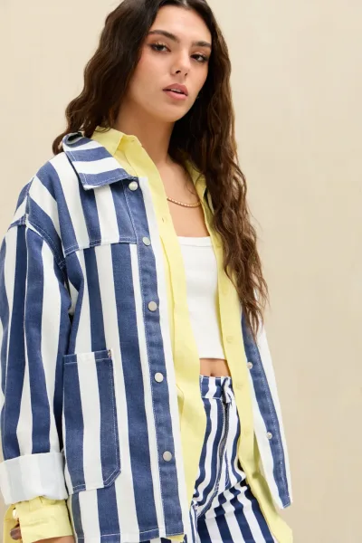 Campera Denim Raya Azul