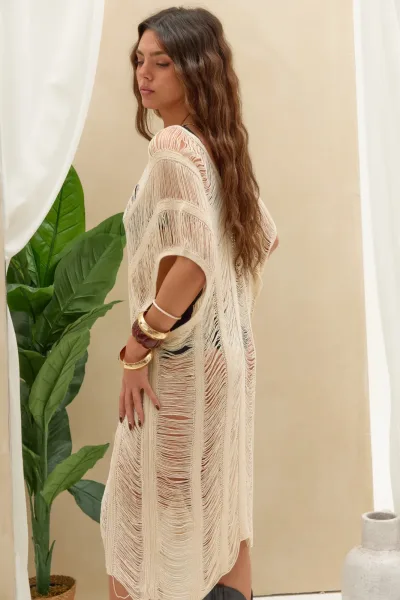 Vestido Tulum Crudo
