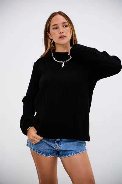 Sweater Alegria Negro L26-3353