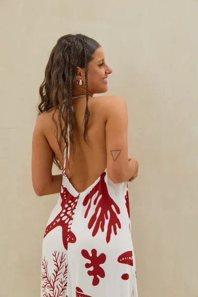 Vestido Shibi Rojo