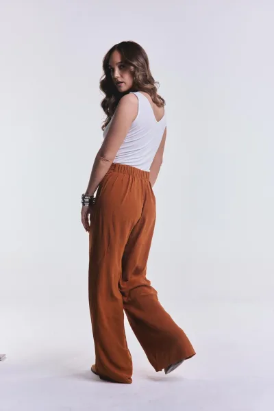 Pantalon Volver Camel