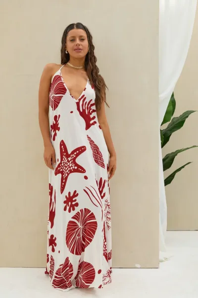 Vestido Shibi Rojo