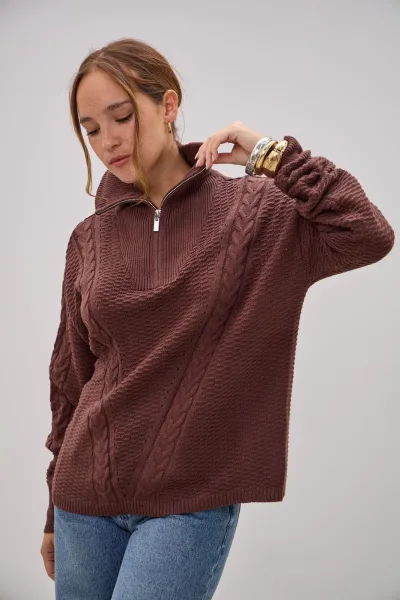 Sweater Impacto Choco L26-3368