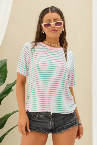 Remera Raya Rosado
