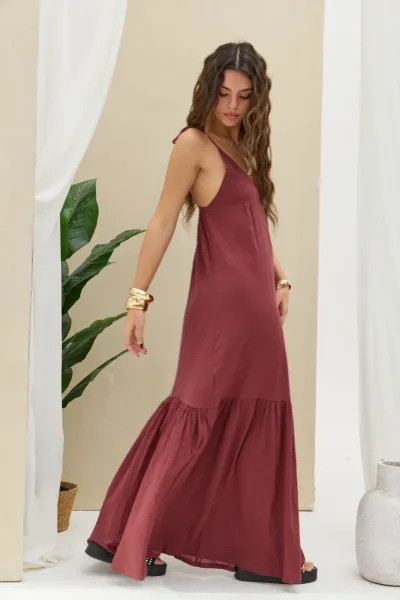 Vestido Lino Terra