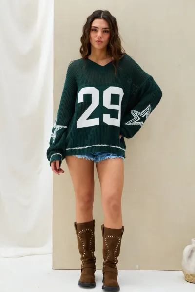 Sweater Star Verde