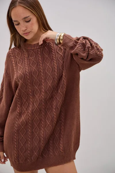 Sweater Instinto Choco L26-3366