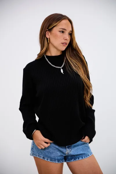 Sweater Alegria Negro L26-3353