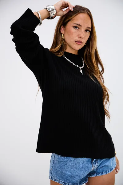 Sweater Alegria Negro L26-3353