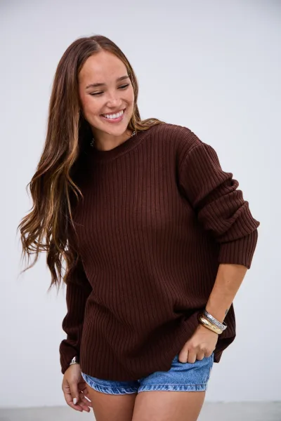 Sweater Alegria Choco L26-3353
