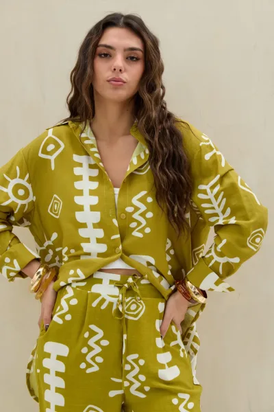 Camisa Estampada Lima