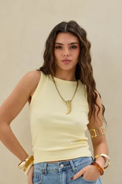 Musculosa Amarillo