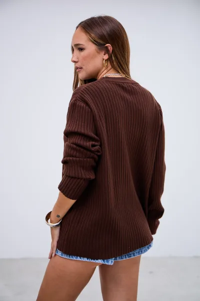 Sweater Alegria Choco L26-3353