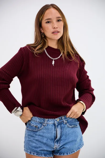 Sweater Alegria Bordeaux L26-3353