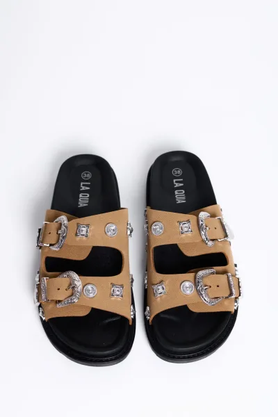 Sandalia Raven Beige YY-05
