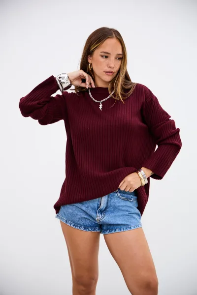 Sweater Alegria Bordeaux L26-3353