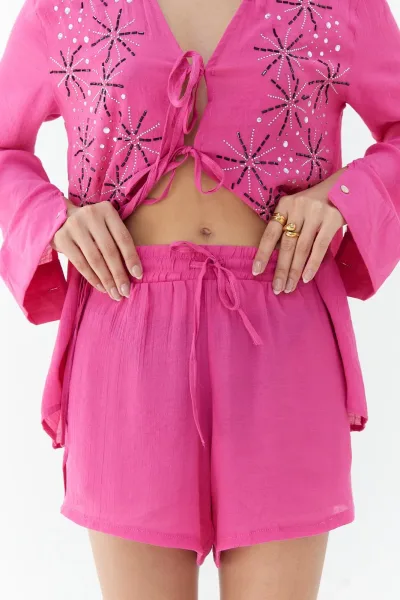 Short isadora fucsia
