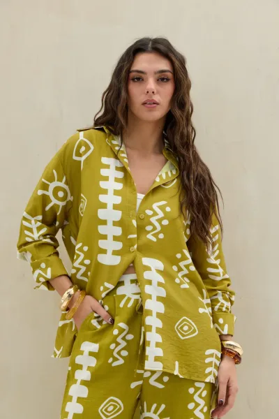 Camisa Estampada Lima