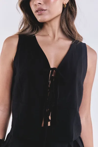 Chaleco Luz Negro