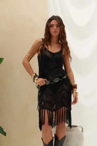 Vestido Largo Negro