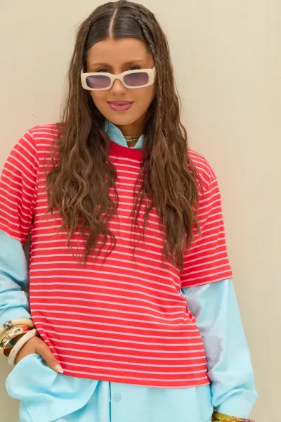 Remera Raya Rojo