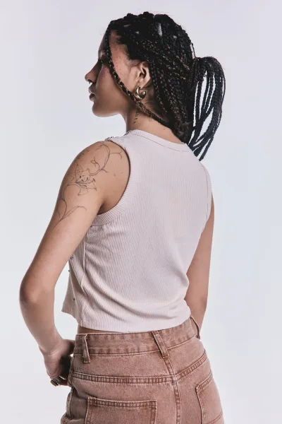 Musculosa Pulso Beige