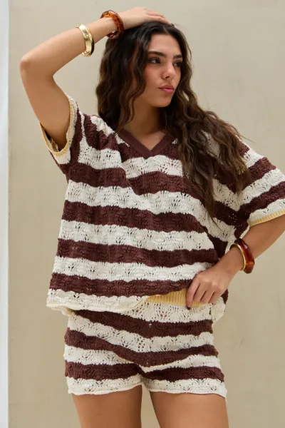 Set Tejido Marron