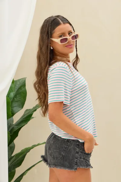 Remera Raya Rosado