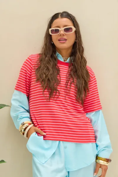 Remera Raya Rojo