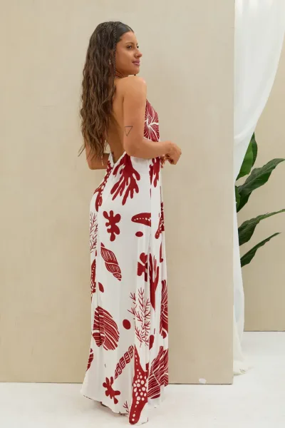 Vestido Shibi Rojo