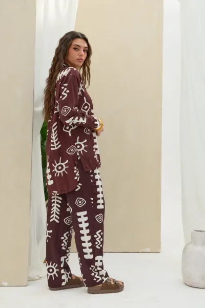 Camisa Estampada Choco