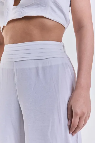 Pantalon Volver Blanco