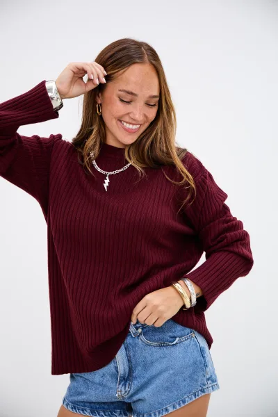 Sweater Alegria Bordeaux L26-3353