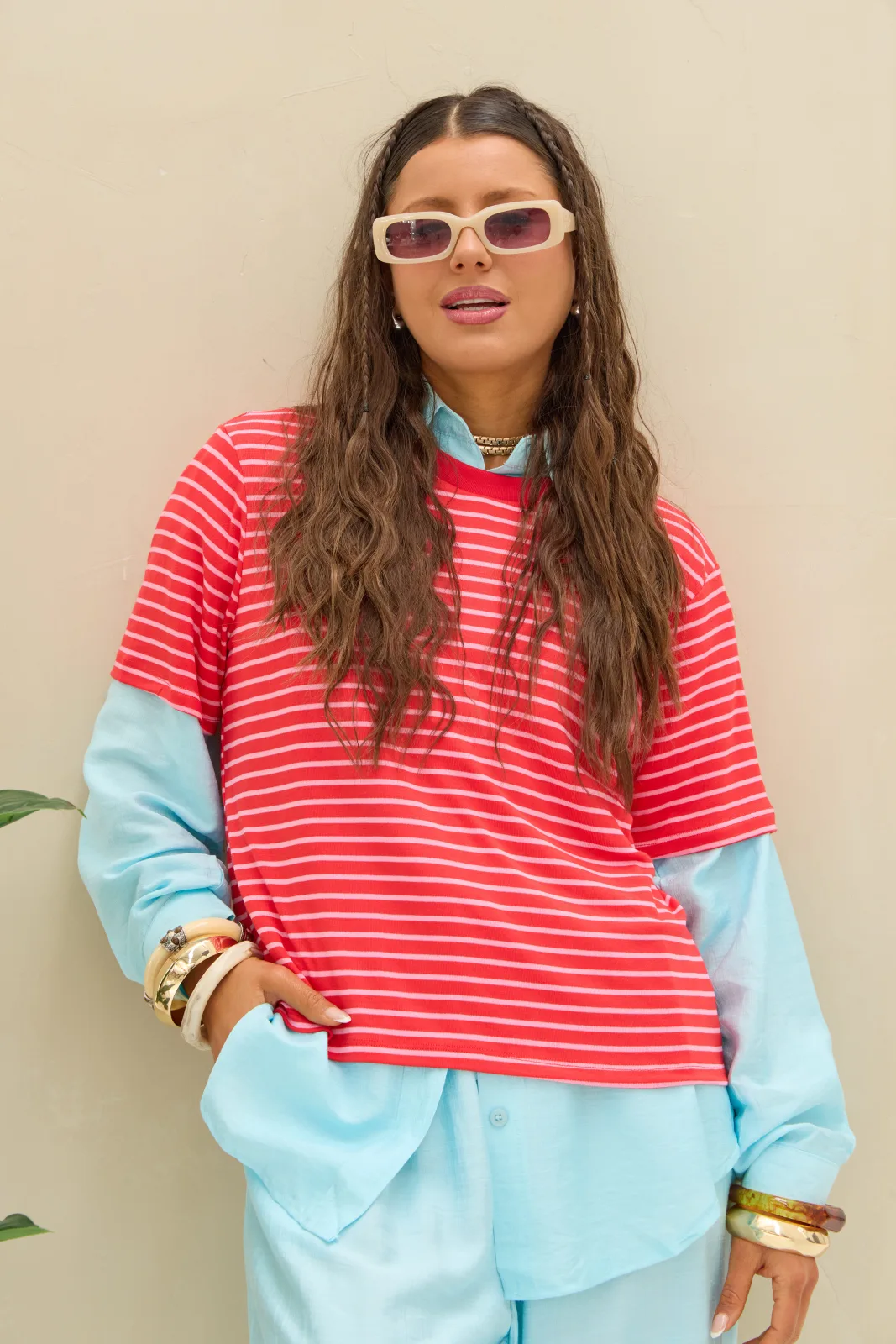 Remera Raya Rojo