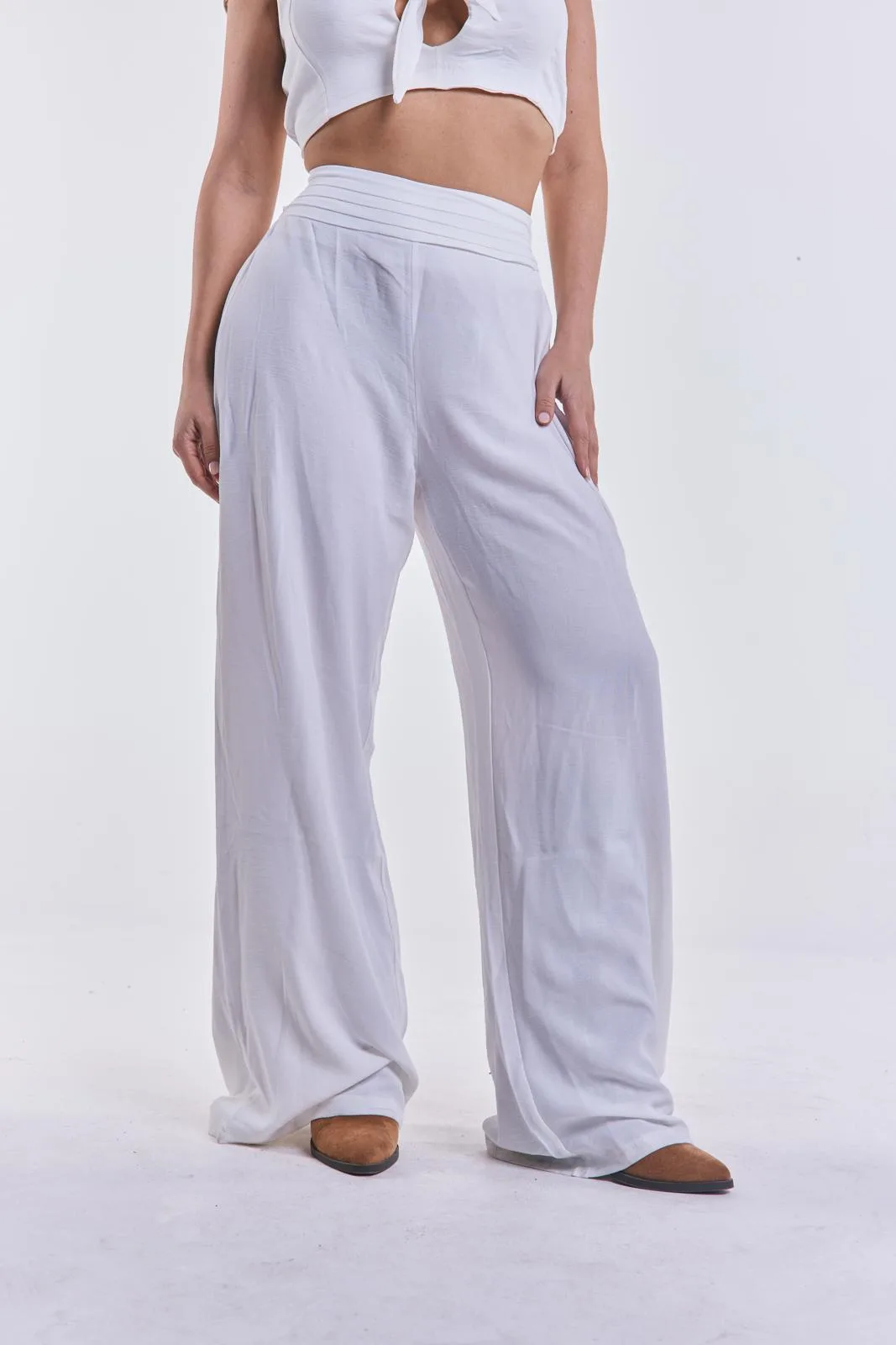 Pantalon Volver Blanco