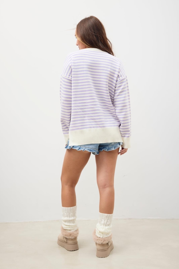 Sweater Maui Lila - Imagen 5