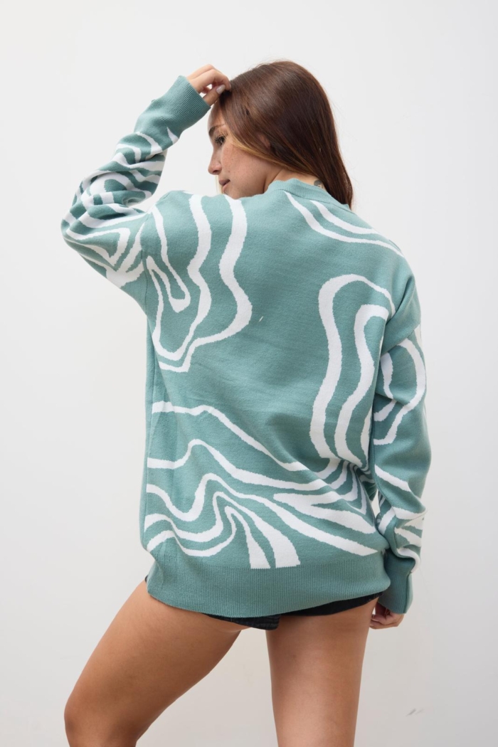 Sweater Israel Verde - Imagen 3