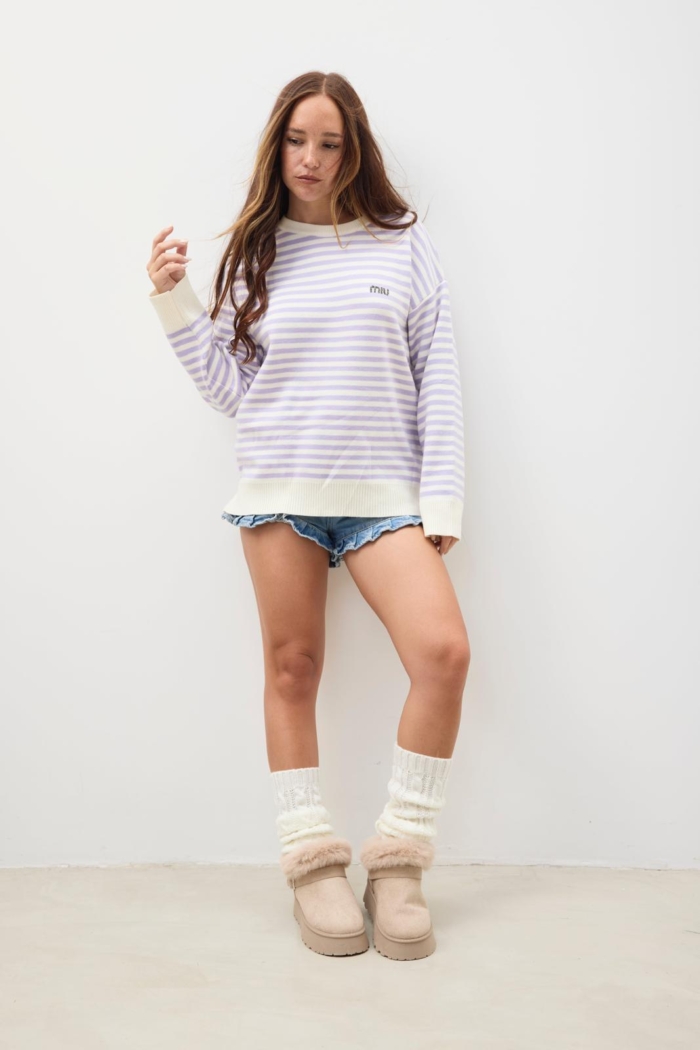 Sweater Maui Lila - Imagen 4