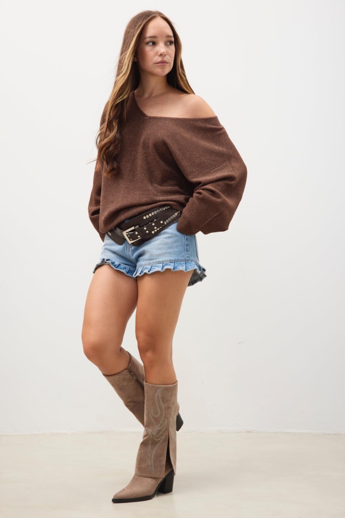 Sweater Camboya Camel - Imagen 2