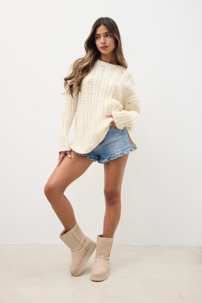 Sweater Fiyi crudo - Imagen 3