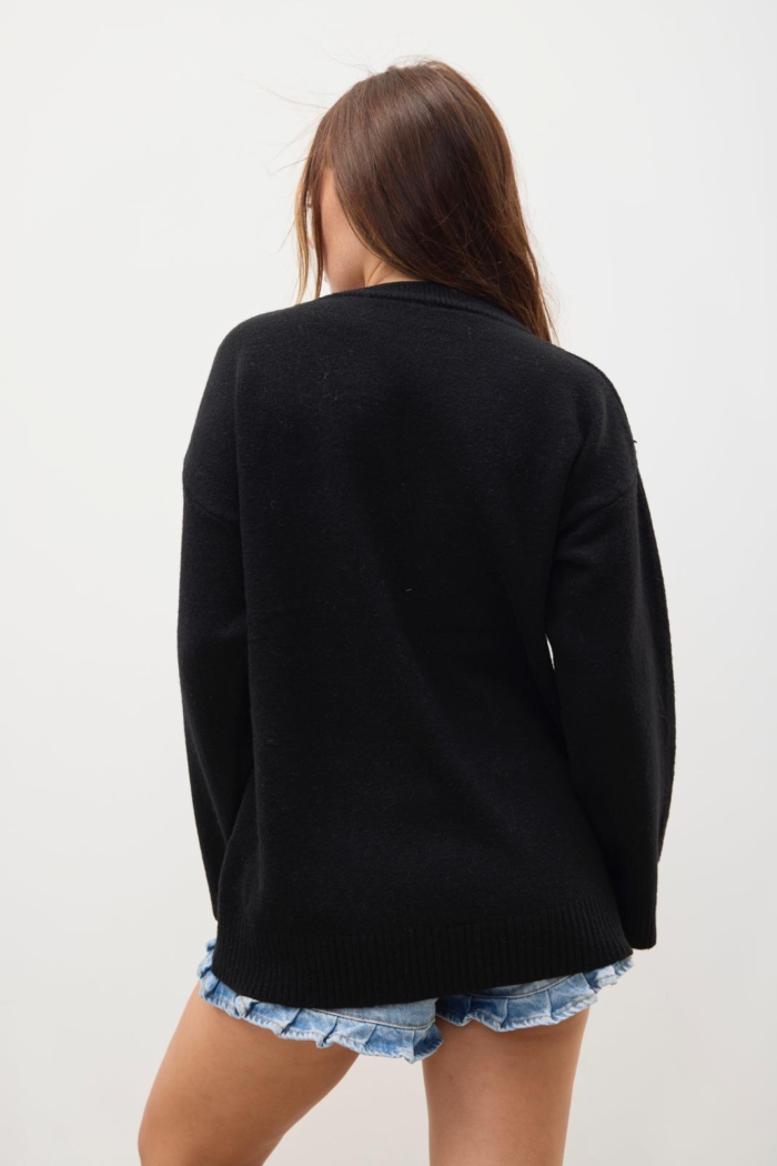 Sweater Italia Negro - Imagen 3