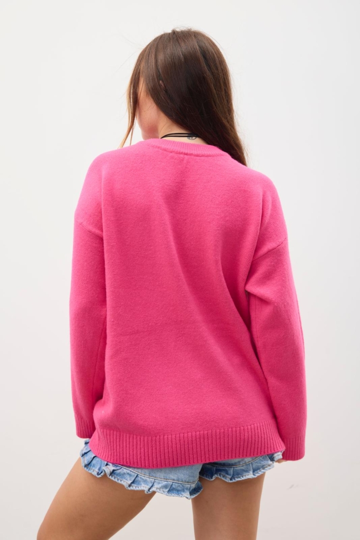 Sweater Italia Fucsia - Imagen 3