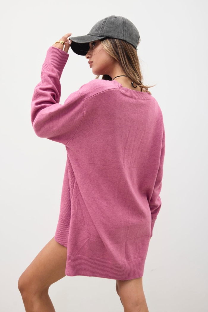 Sweater Barcelona Fucsia - Imagen 2