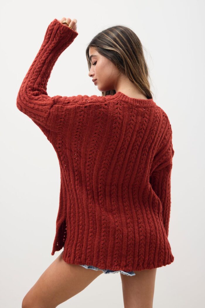 Sweater Fiyi Bordeaux