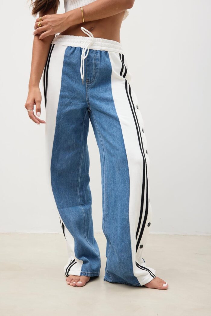 Denim Jogger Rayas